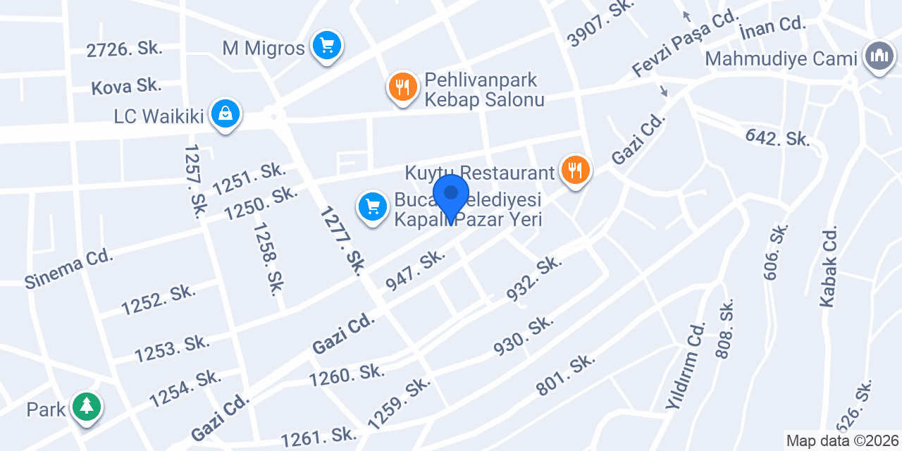 AYRULU Veteriner Kliniği konumu