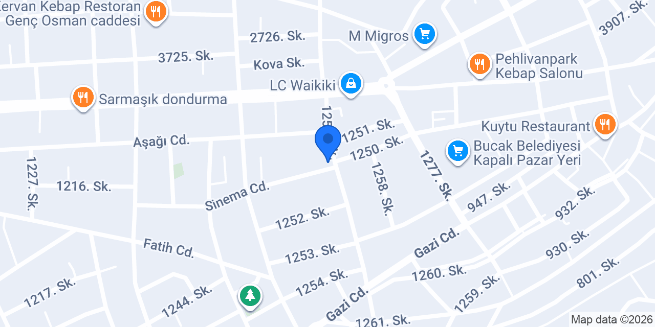 ŞamdanHD Organizasyon konumu