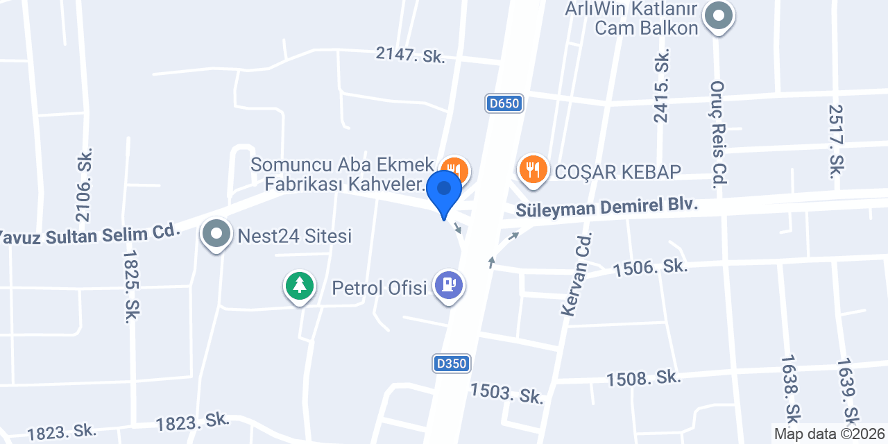 Soysal Market AVM konumu
