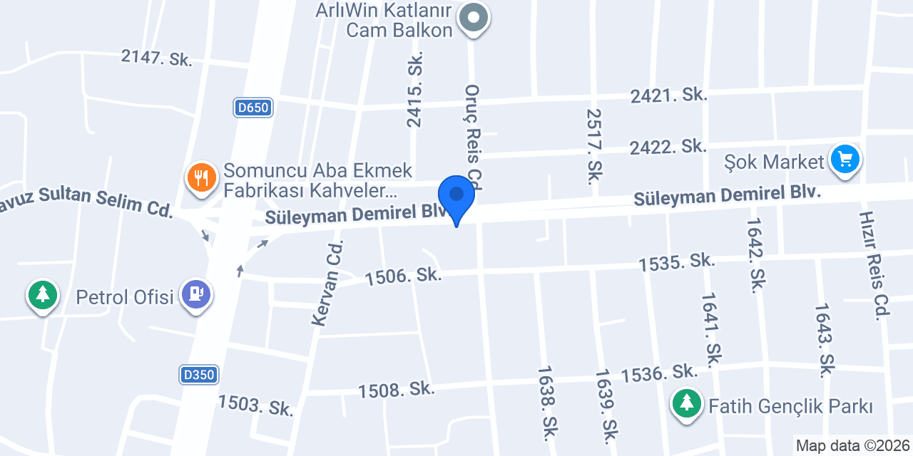 Yüceler Marble Tile İnşaat Sanayi ve Ticaret Ltd Şti konumu