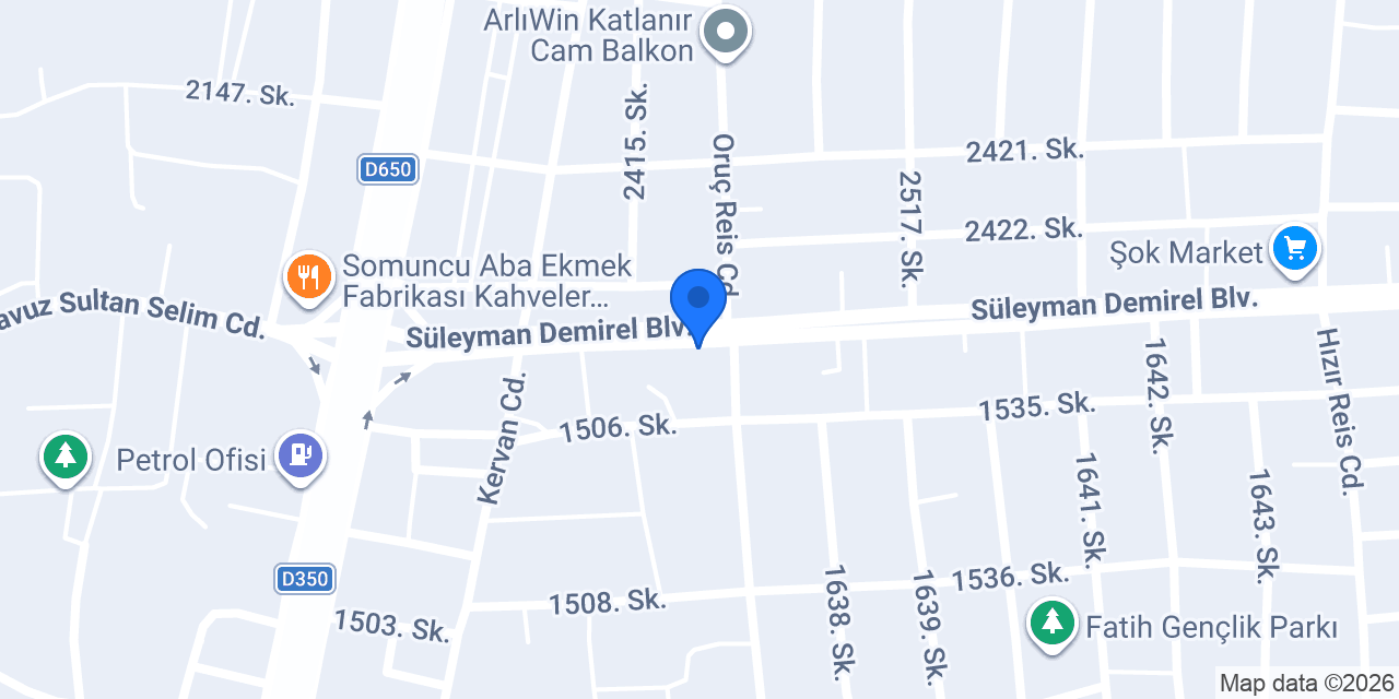Zorlu Otomotiv konumu