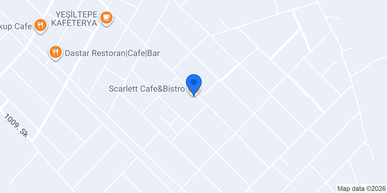 Scarlett Cafe&Bistro konumu