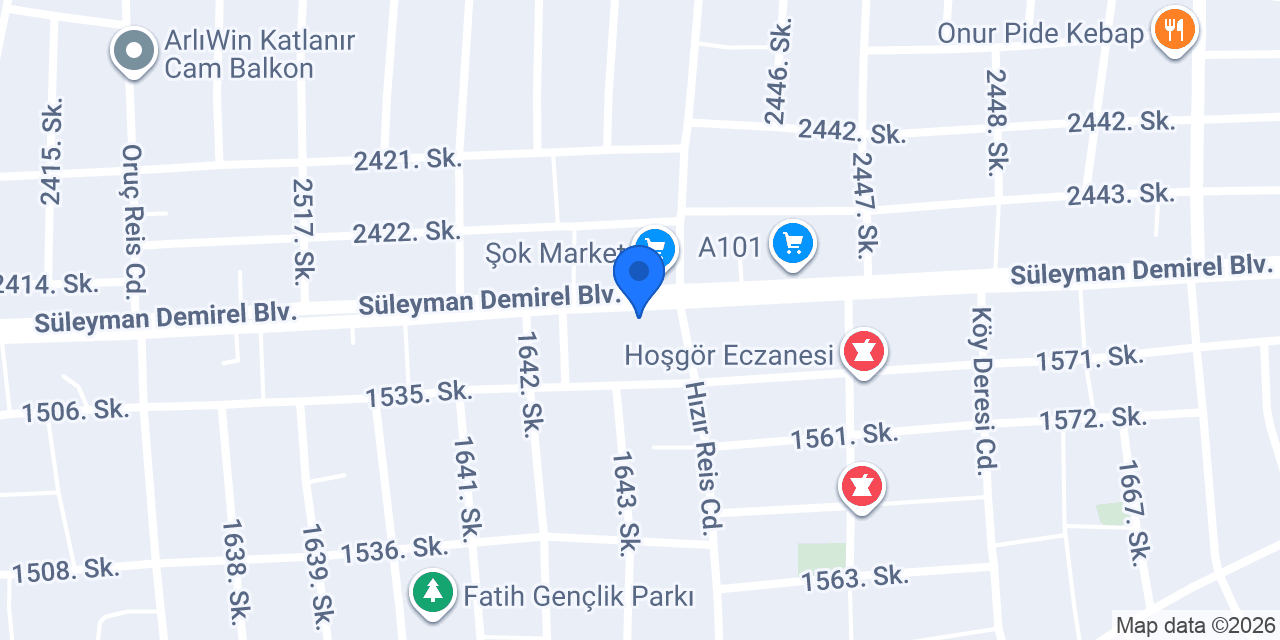 Bucak Ticaret Ve Sanayi Odası konumu