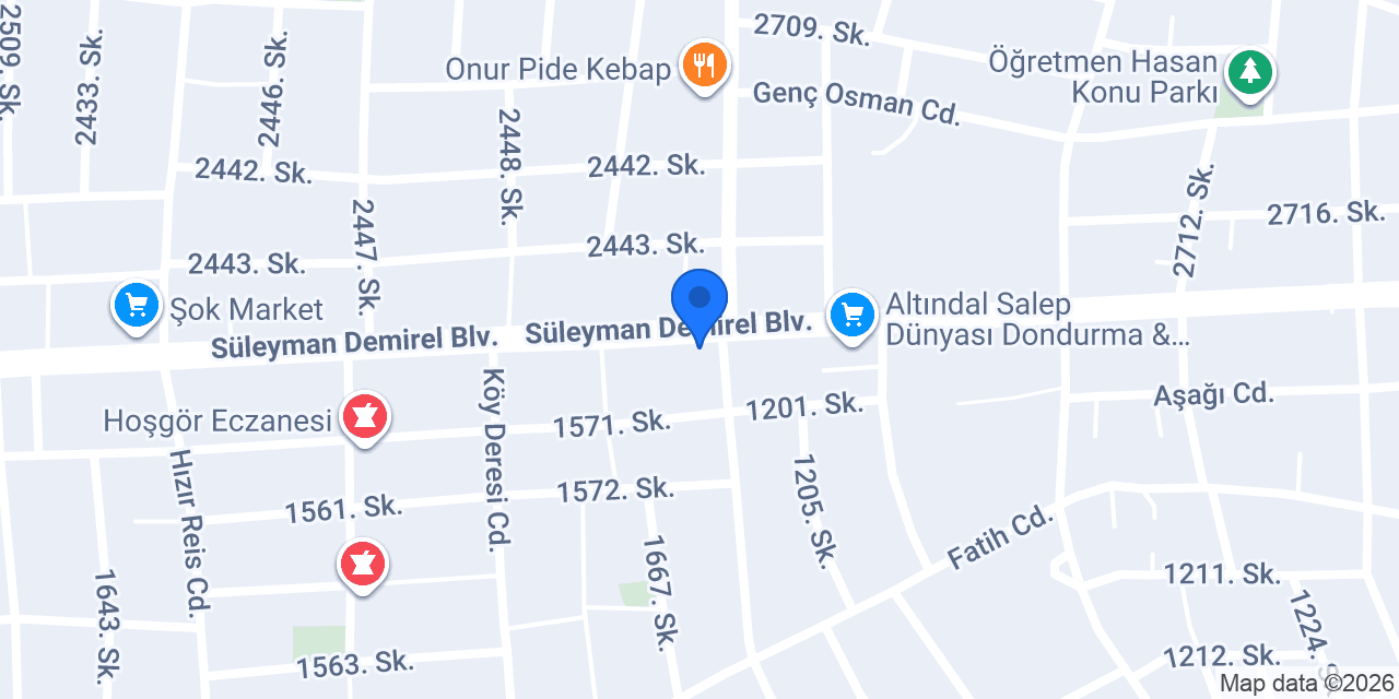 Beyoğlu Yapı Dekorasyon konumu