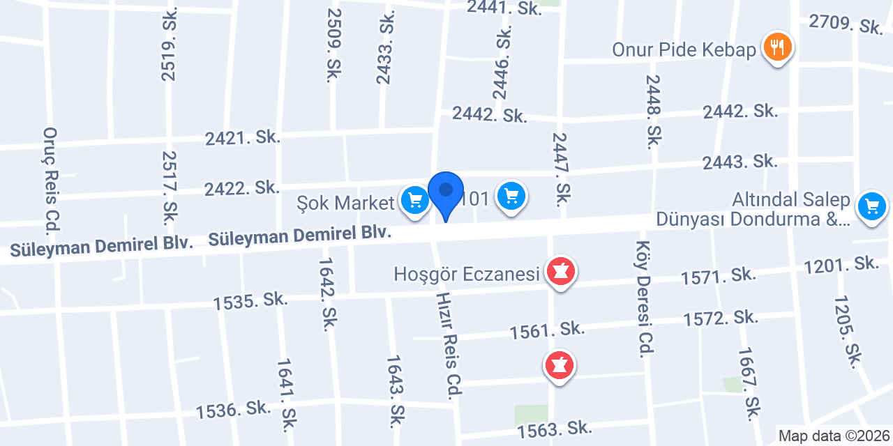 Akpa Orman Ürünleri & Hırdavat konumu