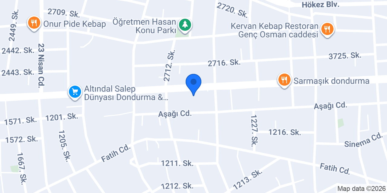 Esila Mobilya Bucak konumu
