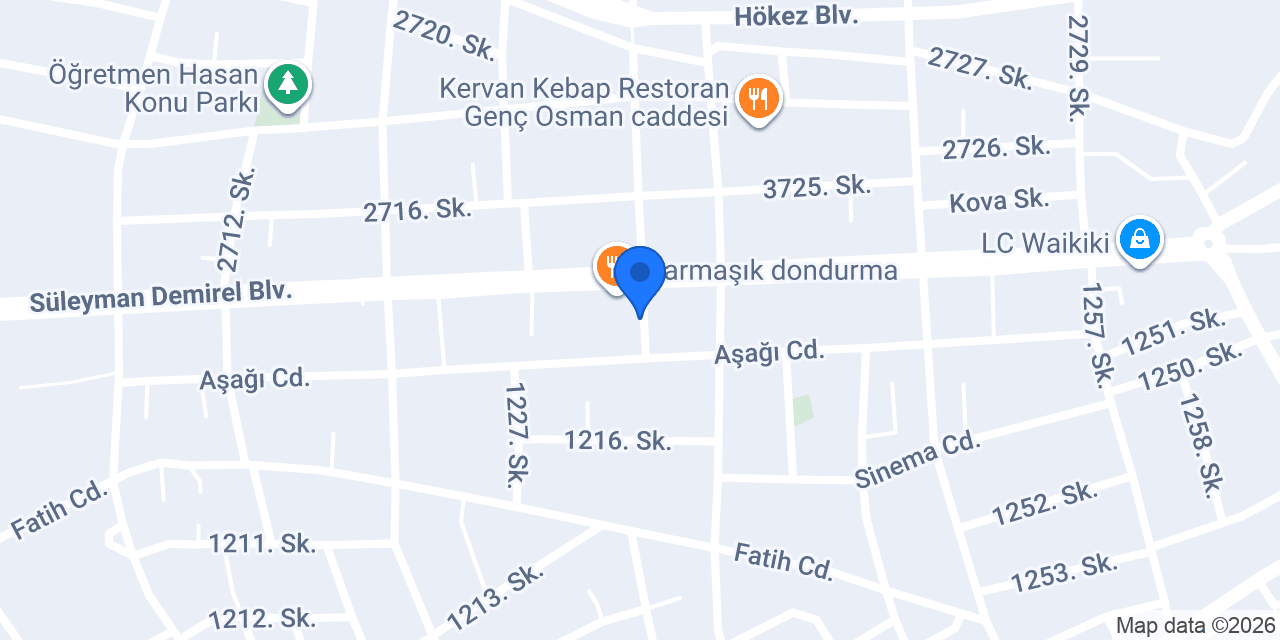 Bucak Reklam15 konumu