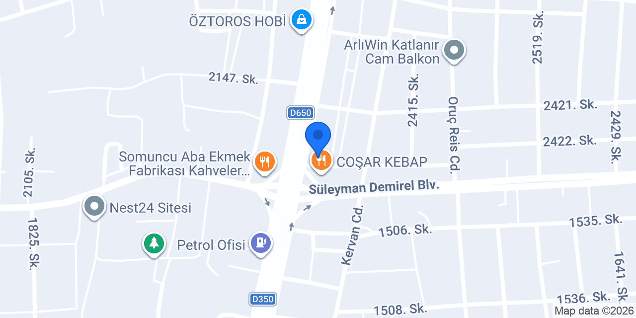 Kahveler Kıraathanesi konumu
