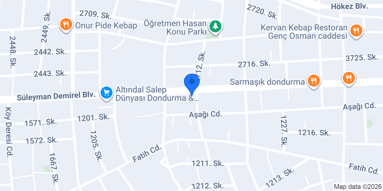 Lüks Karadeniz Simit SARAYI konumu