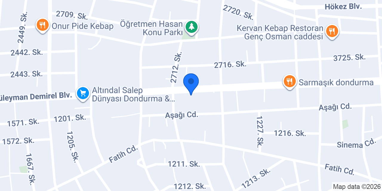 Sistem Matematik Kurs Merkezi konumu