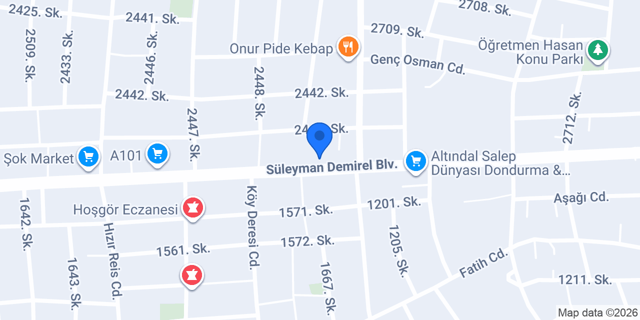 Bucak Rent A Car konumu
