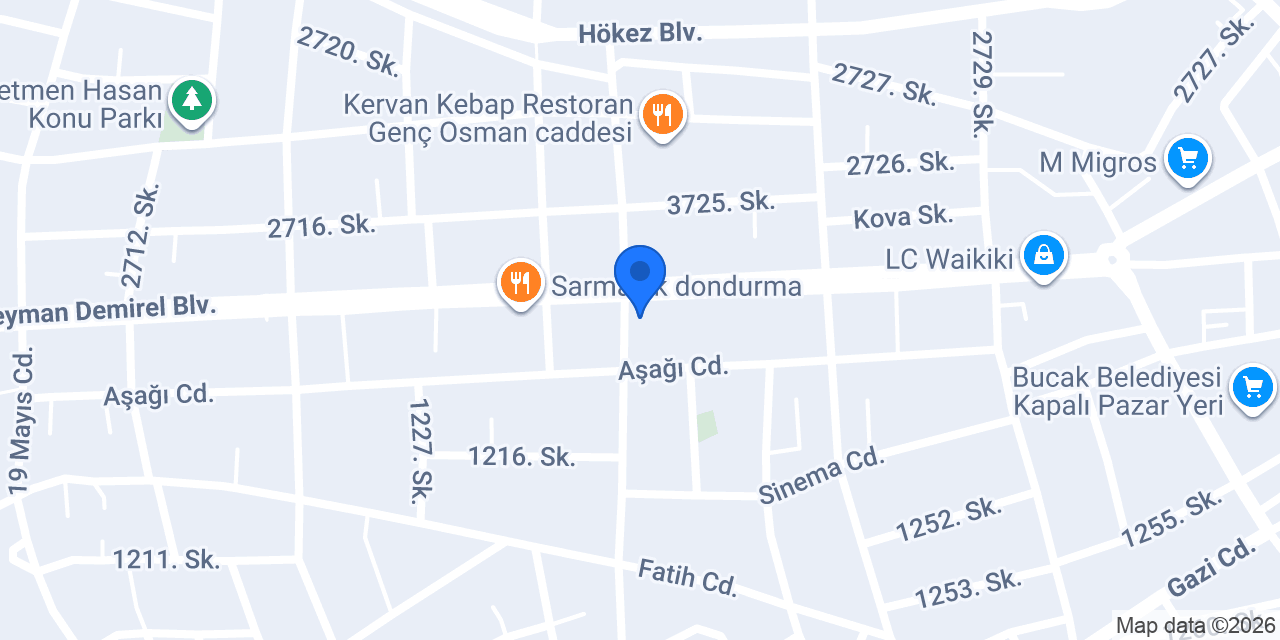 Diyetisyen Gülsüm Begüm Deryal konumu