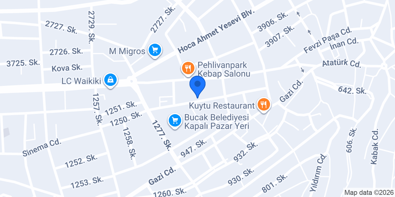 İŞVET Veteriner Kliniği konumu