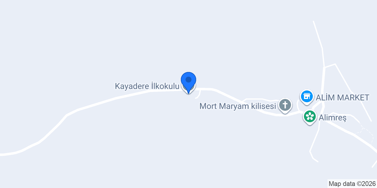 Kayadere İlkokulu konumu