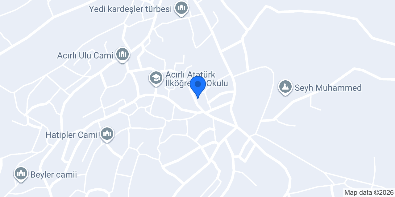 Ptt-acırlı Şubesi konumu