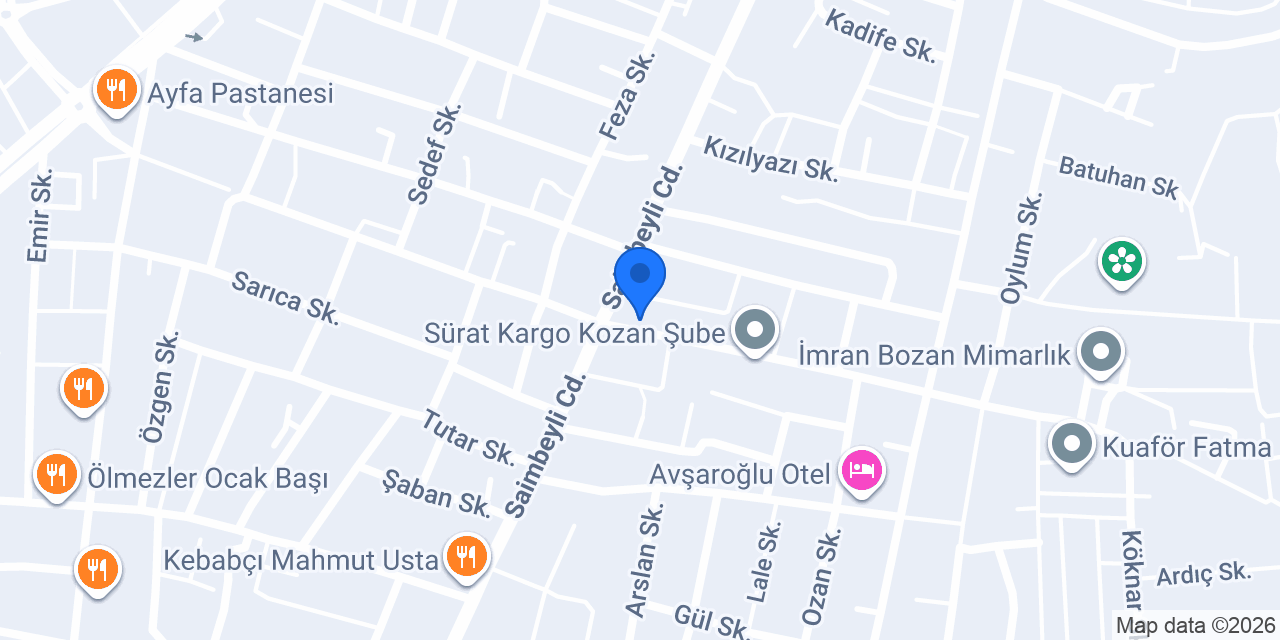 KOZAN İLİMLENDİRME konumu