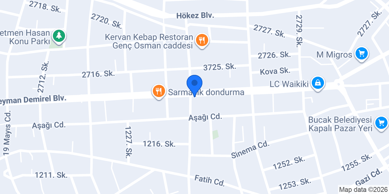 Çıtır Simit Bucak konumu