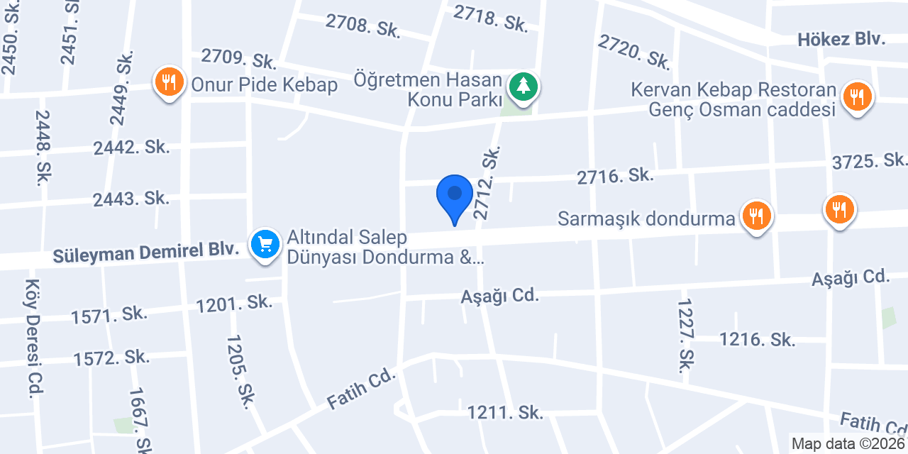 Bilgi Kitap Kırtasiye konumu