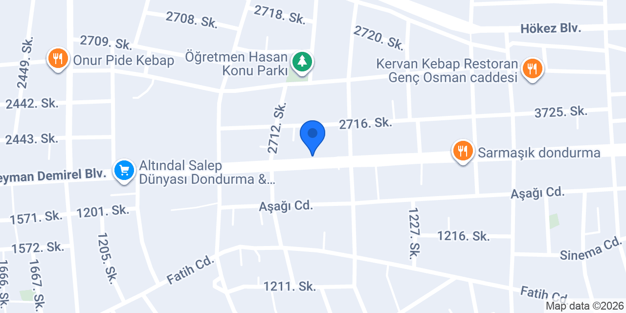 MİRAÇ ÇİÇEKÇİLİK BUCAK konumu