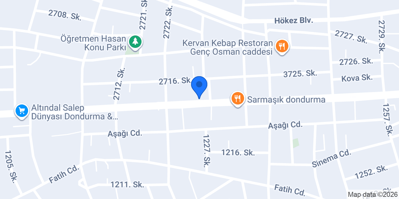 Final Dergisi Dershaneleri konumu