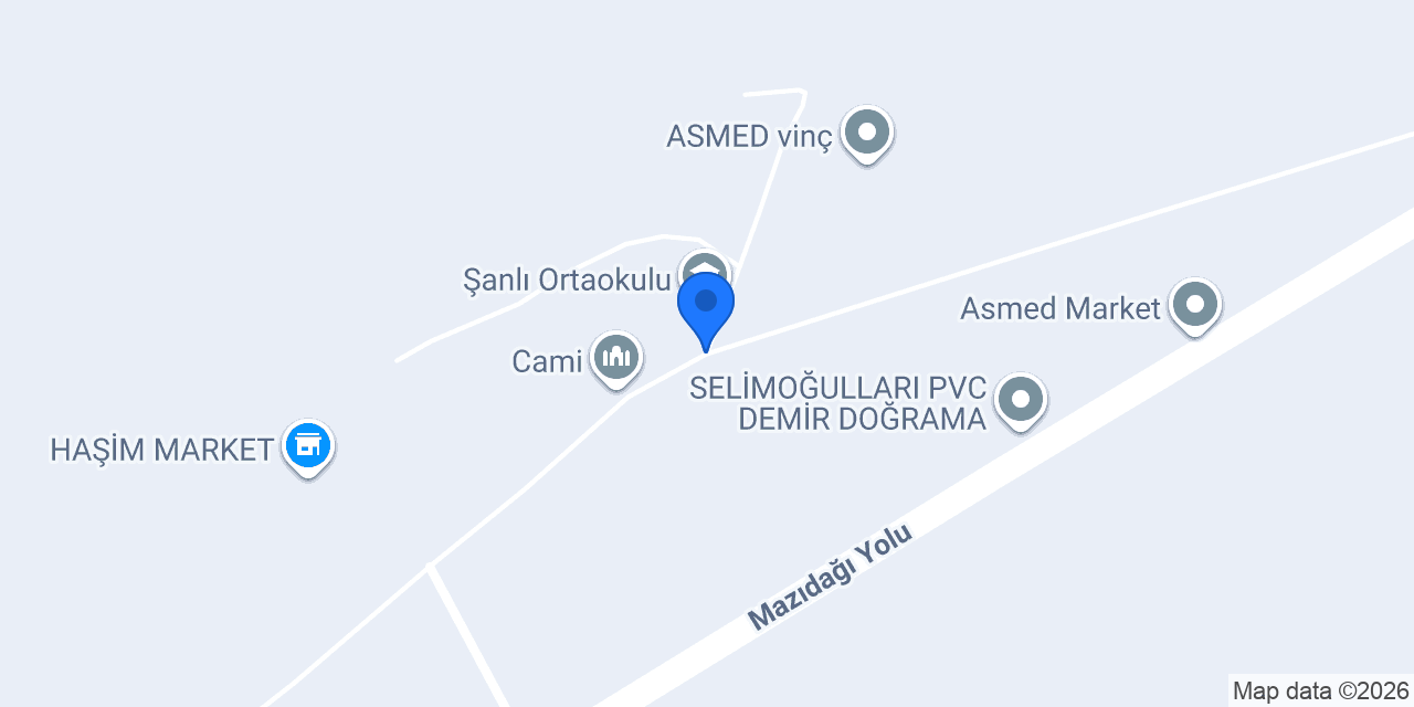 Şanlı Köyü Muhtarlığı konumu