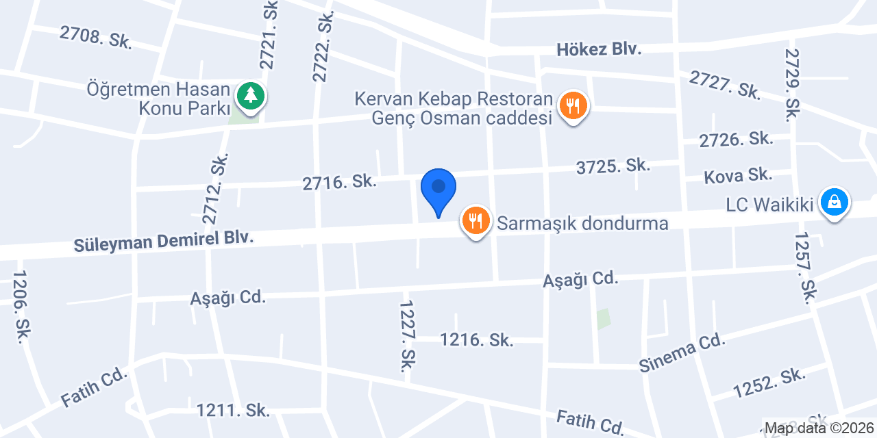 İNANHOME BUCAK konumu