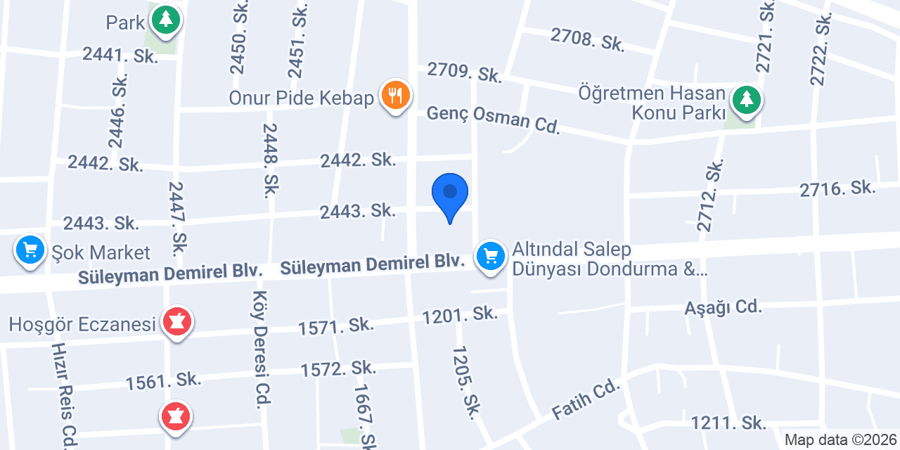 BUCAK YUFKA / GÖZLEME konumu