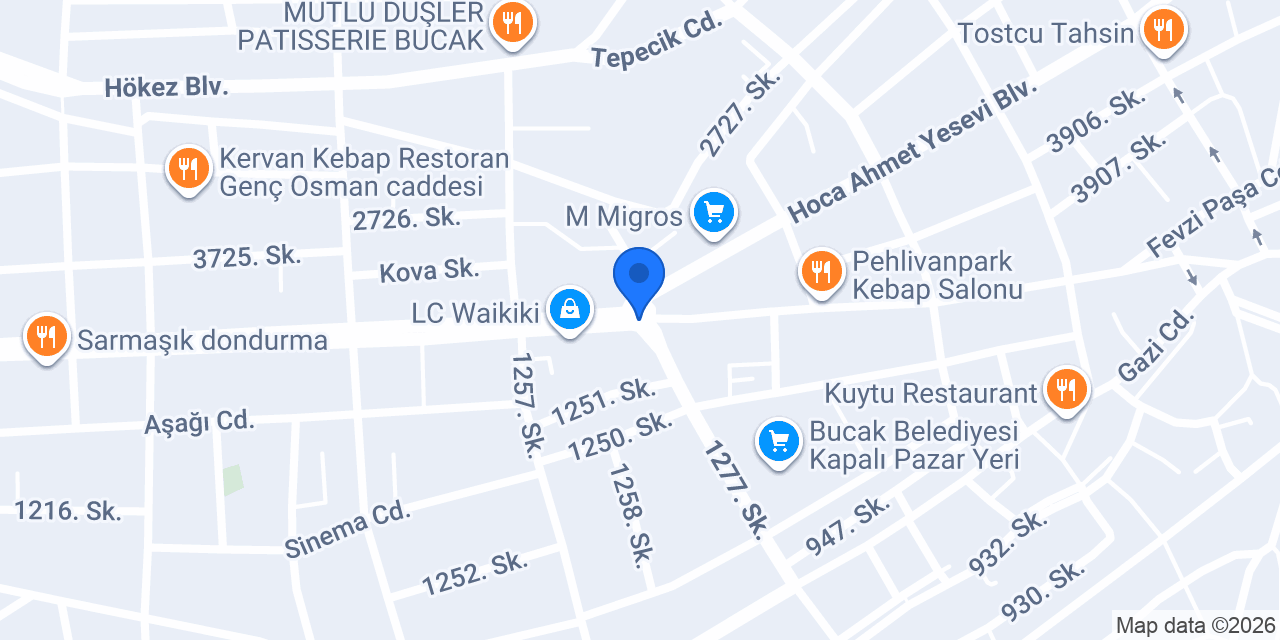 Gülşah Eczanesi konumu