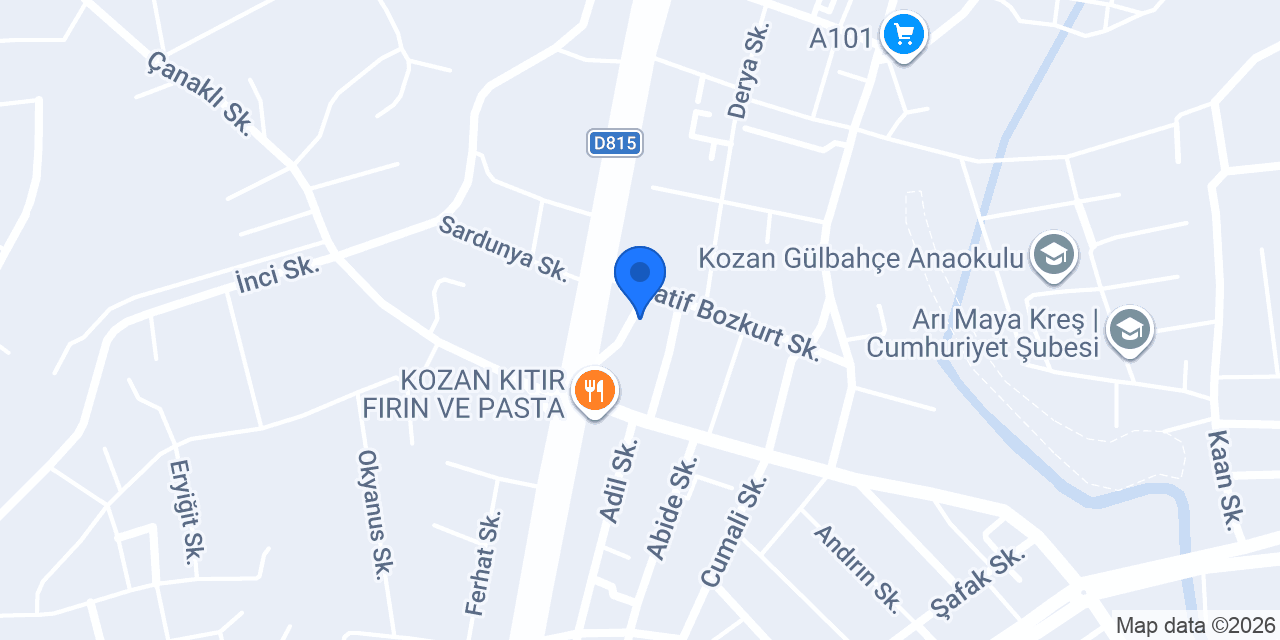 Kozan Döşeme (BEKİR ER) konumu