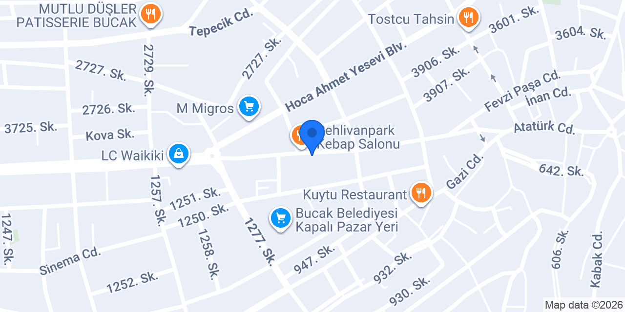 Nokta Kırtasiye konumu
