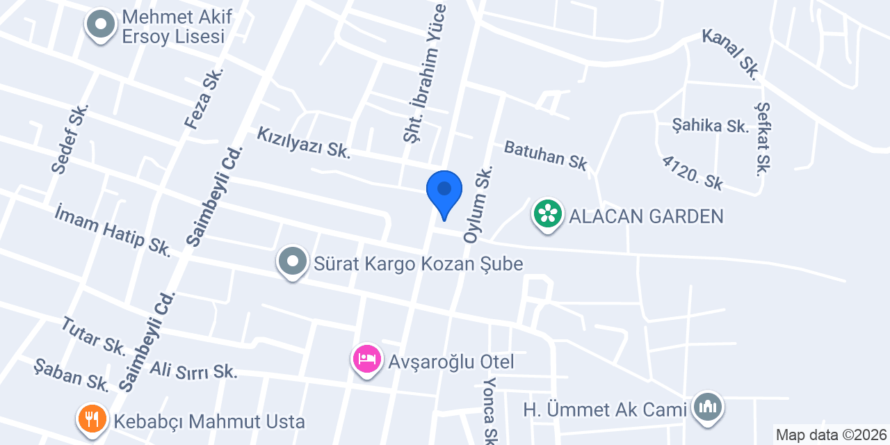 Çubukçu Eczanesi konumu