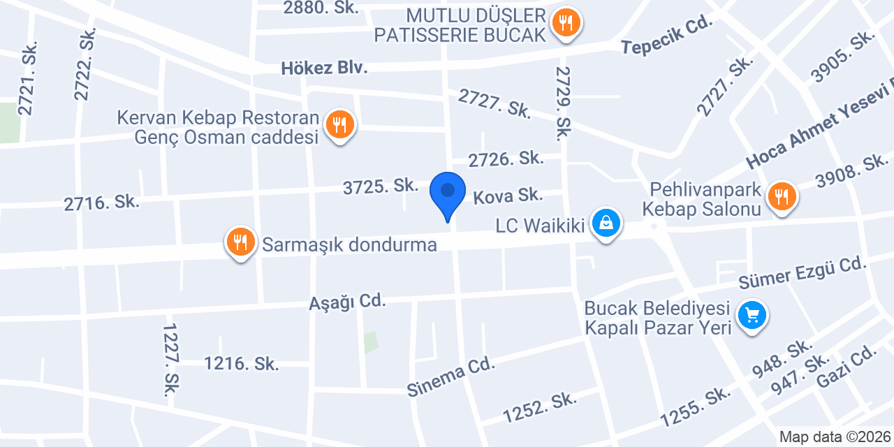 MS MÜHENDİSLİK İNŞAAT konumu