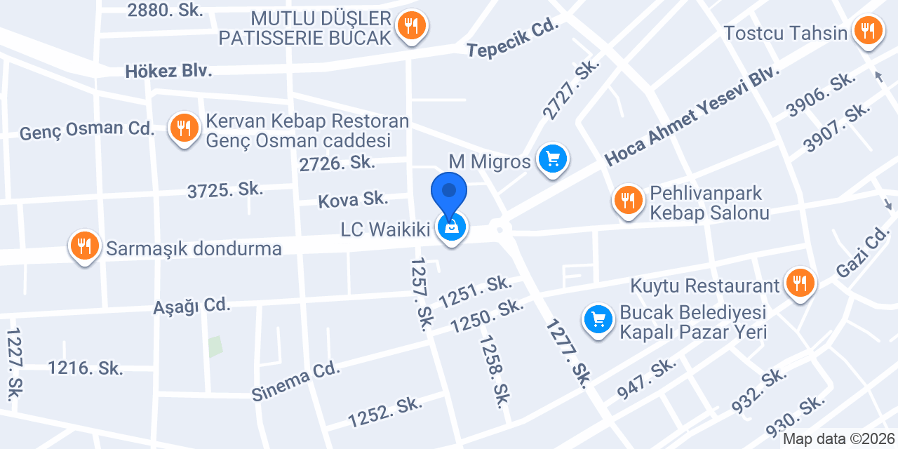 AVUKAT SEMİHA BELEN ÖĞÜNÇ konumu