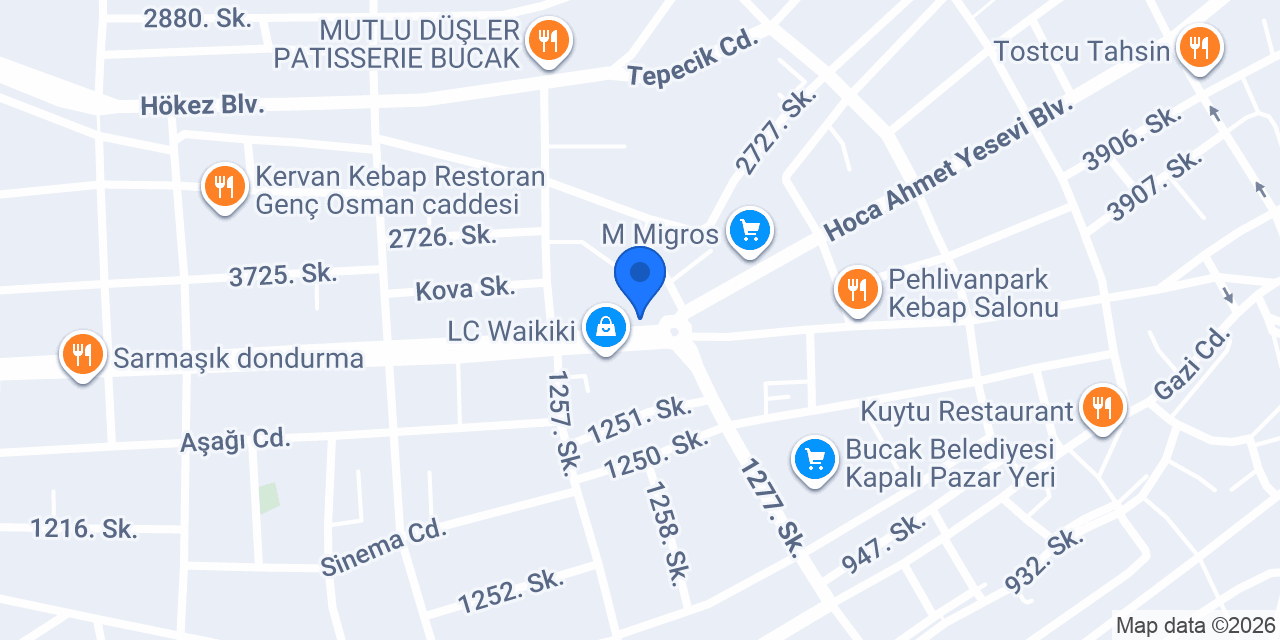 Sirius Yüksek Teknoloji Merkezi konumu