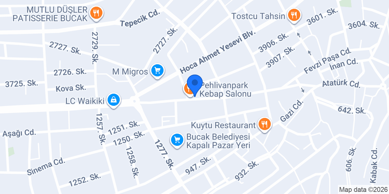 Uylular Uğur Ticaret konumu
