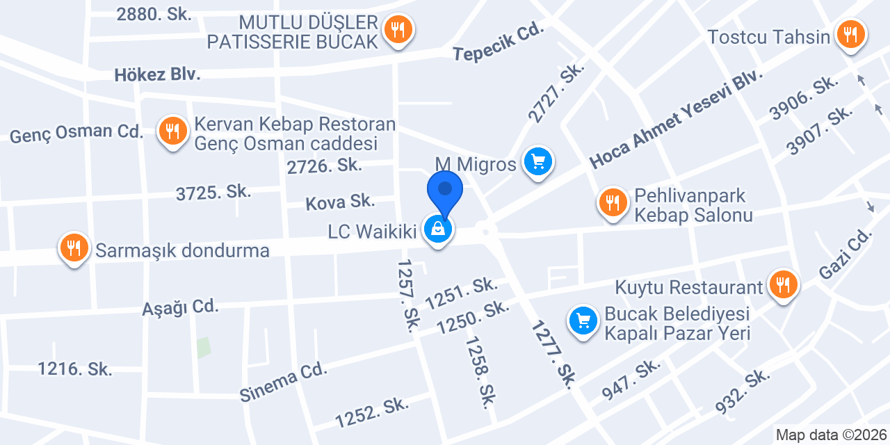 MBK MÜHENDİSLİK & İNŞAAT konumu