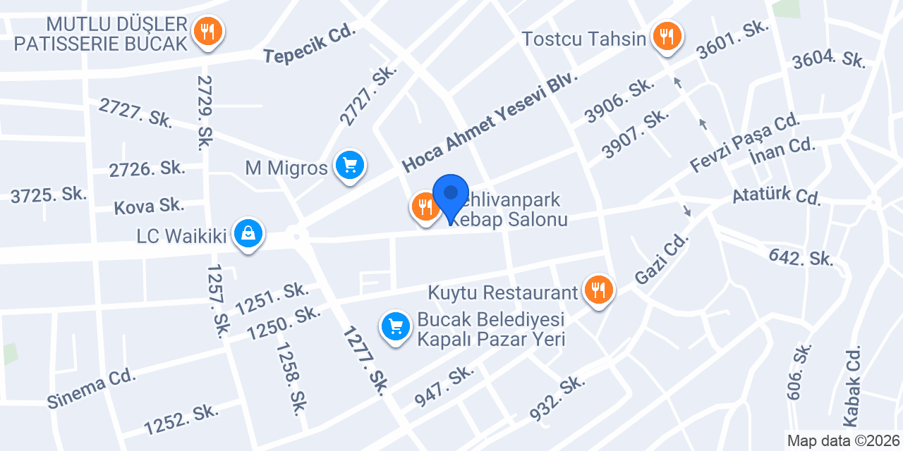 Diş Hekimi Zeynep Dilara İnce konumu