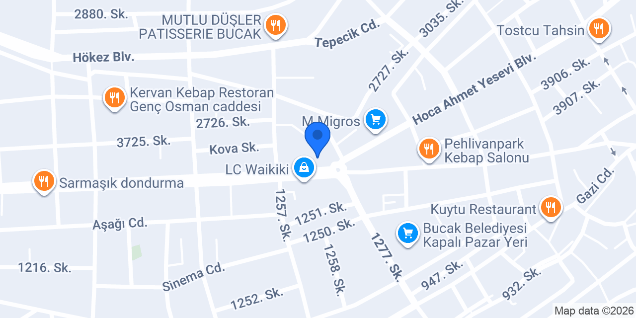 Diyetisyen Hasan ŞEN konumu