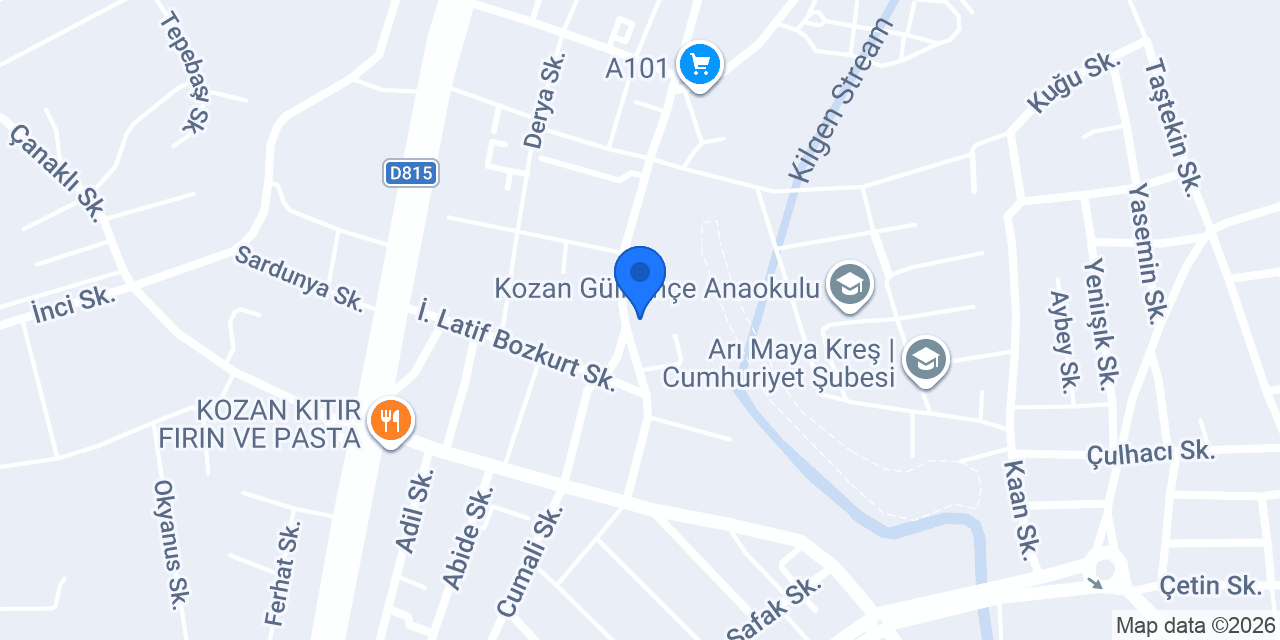 Demirin Ahşap Atölyesi (mobilya aksesuar) konumu