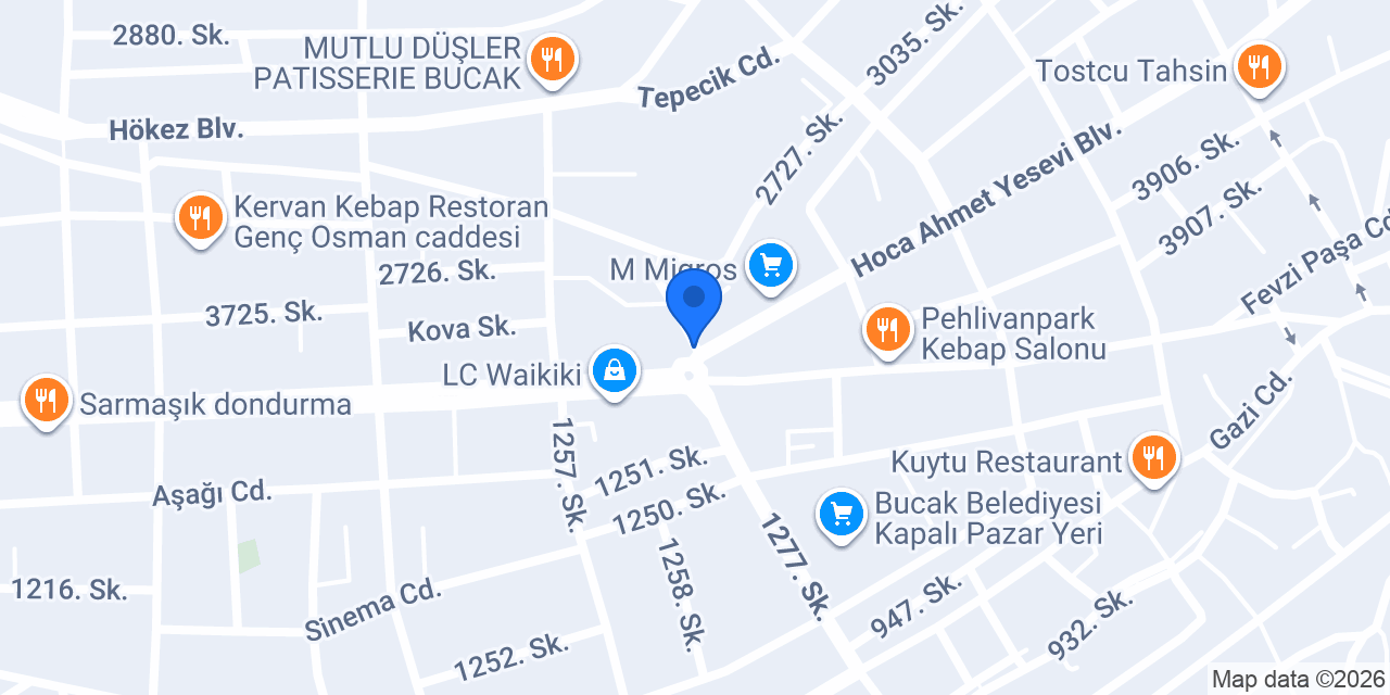 BETUSLİMFİT konumu