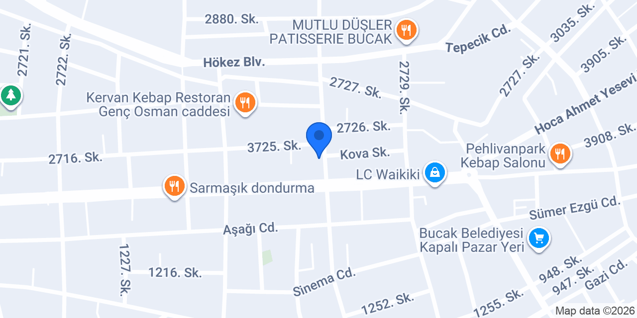 Öztaş Hukuk & Danışmanlık - Av. Halit Gürkan ÖZTAŞ konumu