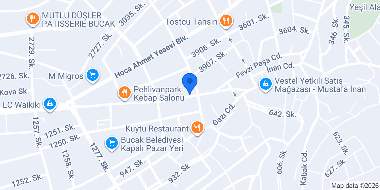 Turkcell İletişim Merkezi konumu