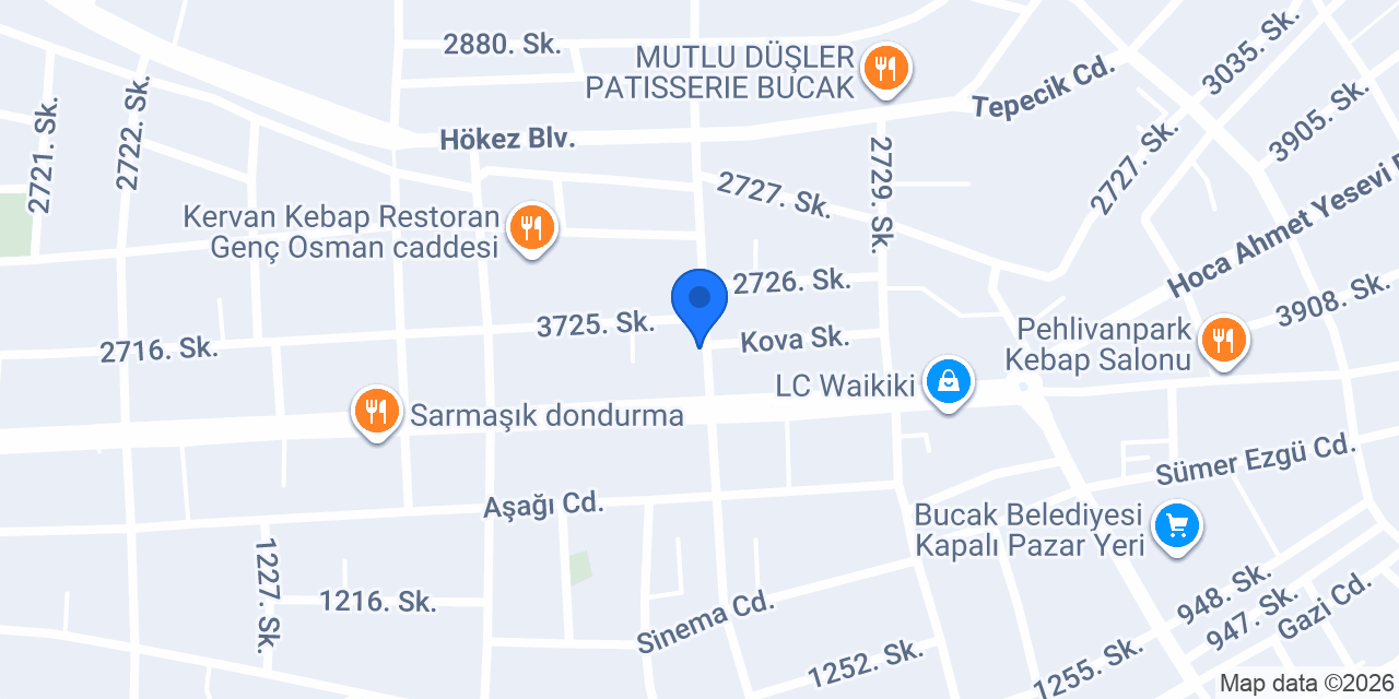 Aderans İskele ve Kalıp İnş.San.Tic.Ltd.Şti konumu