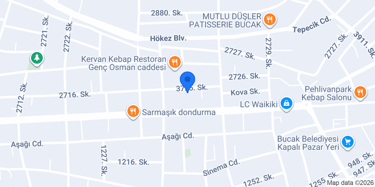 Duranlar Süt konumu