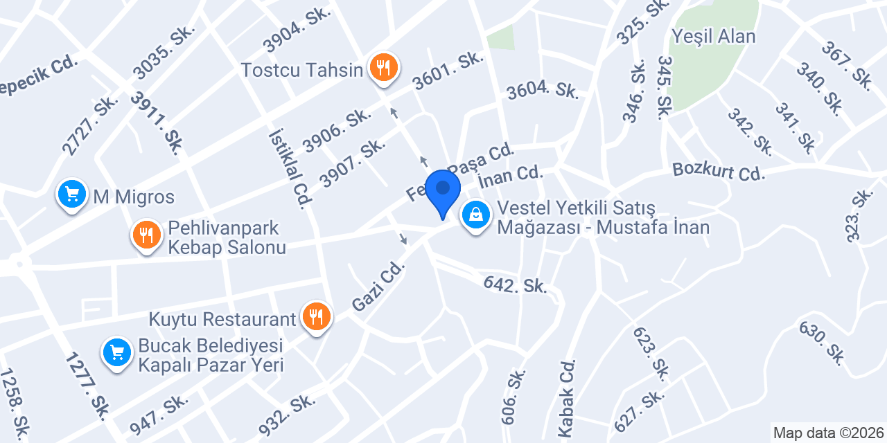 BUCAK QUALİTY SİGORTA ŞUBESİ konumu