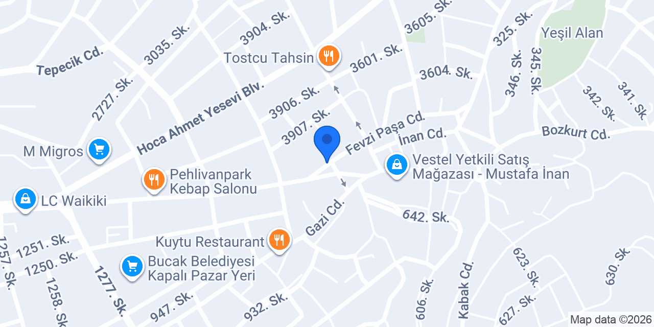 Meşhur Adıyaman Çiğköftecisi konumu