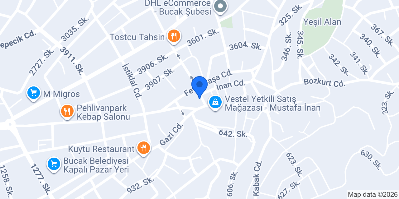 ORİFLAME FATMA TEBER konumu