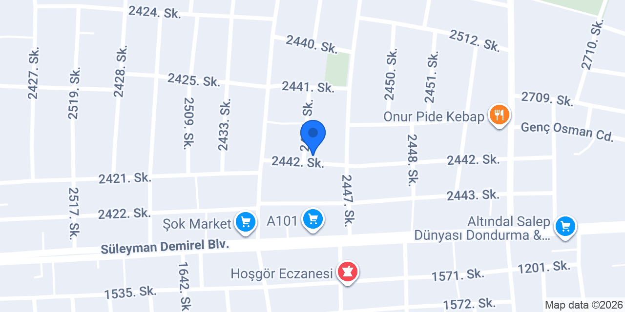 Maket Akdeniz konumu