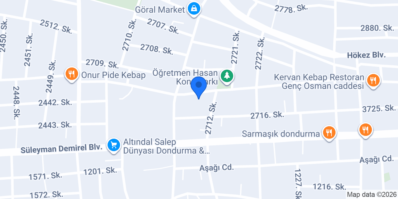 Yakup coşkun kurs merkezi konumu