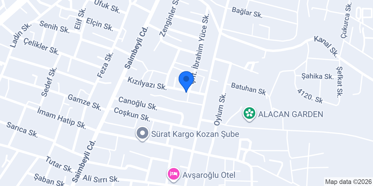 Fatma Seğmen Diş Hekimi konumu